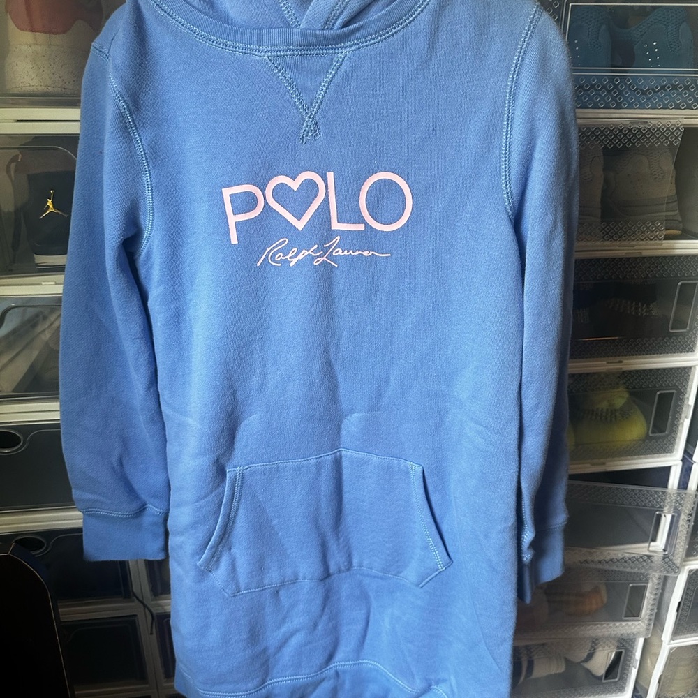 Ralph Lauren Polo hooded sweater dress